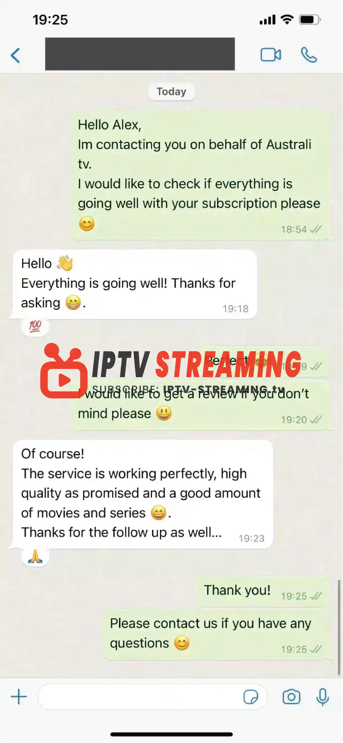 IPTV STREAMING WhatsApp REVIEW 6